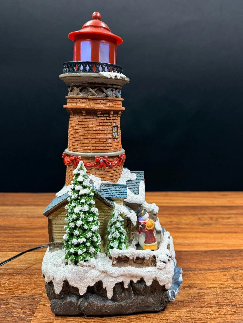 HOLIDAY LIVING Fiber Optic Lighthouse